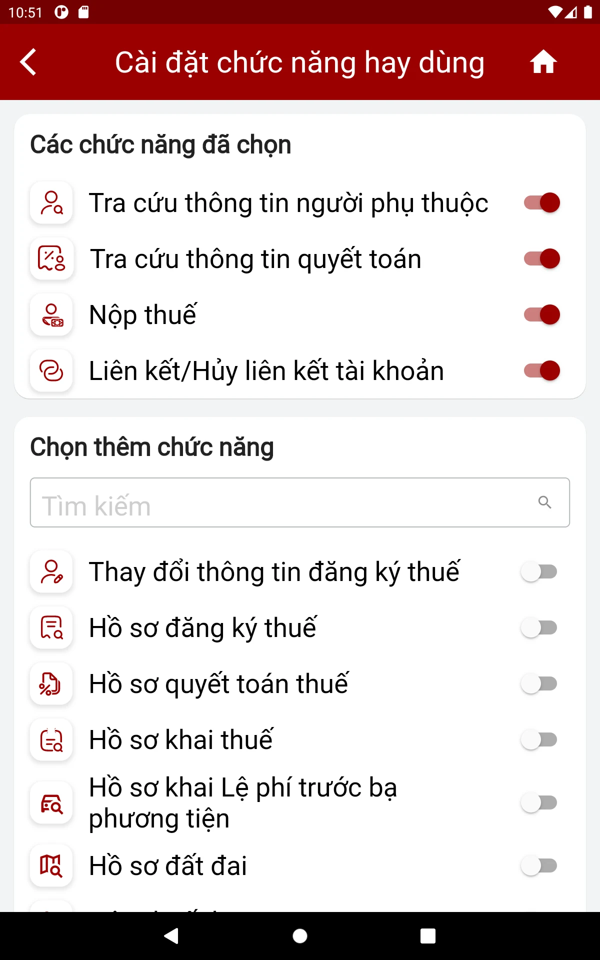 eTax Mobile screenshot