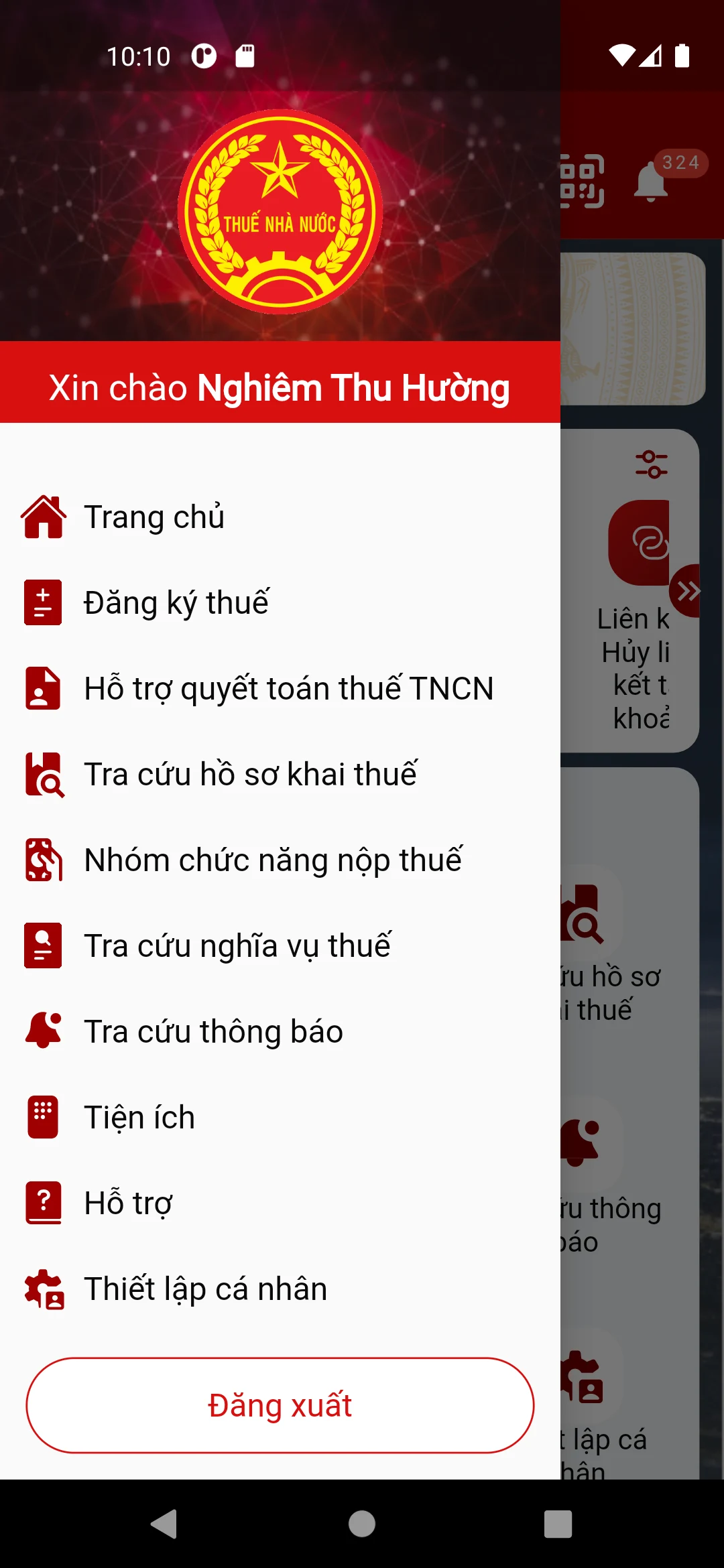 eTax Mobile screenshot
