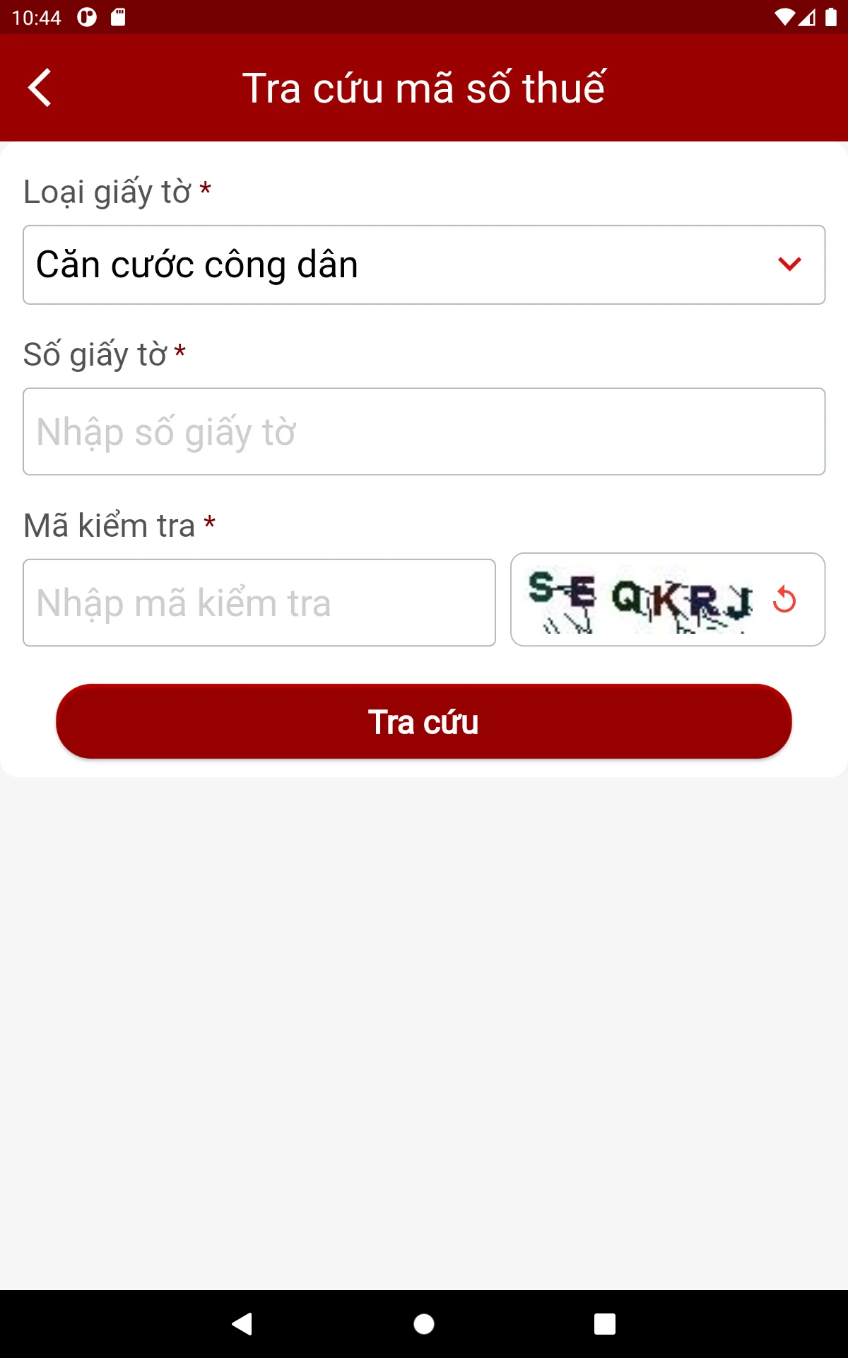 eTax Mobile screenshot